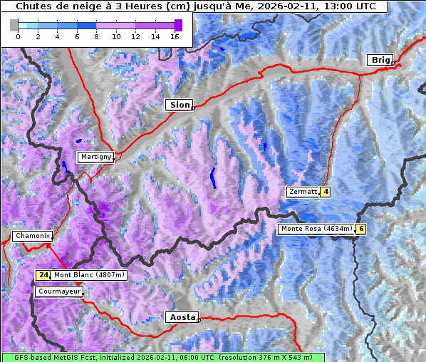 Neuschnee, 11. 2. 2026