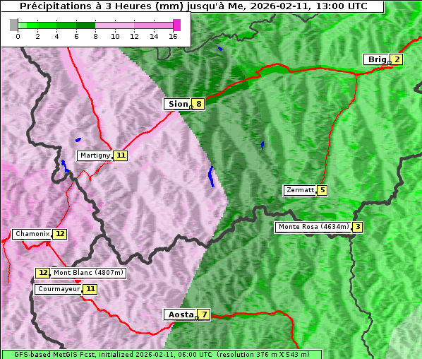 Niederschlag, 11. 2. 2026