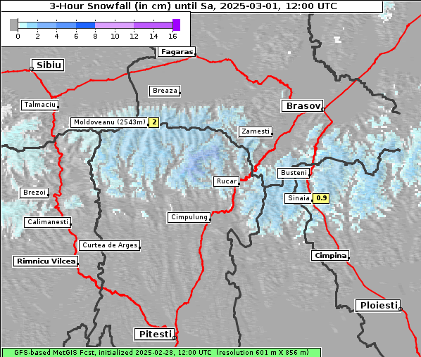 Neuschnee, 1. 3. 2025