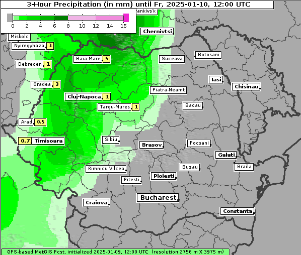 Niederschlag, 10. 1. 2025