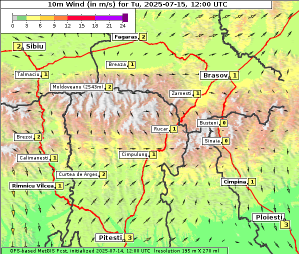Wind, 15. 7. 2025