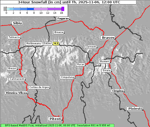 Neuschnee, 6. 11. 2025