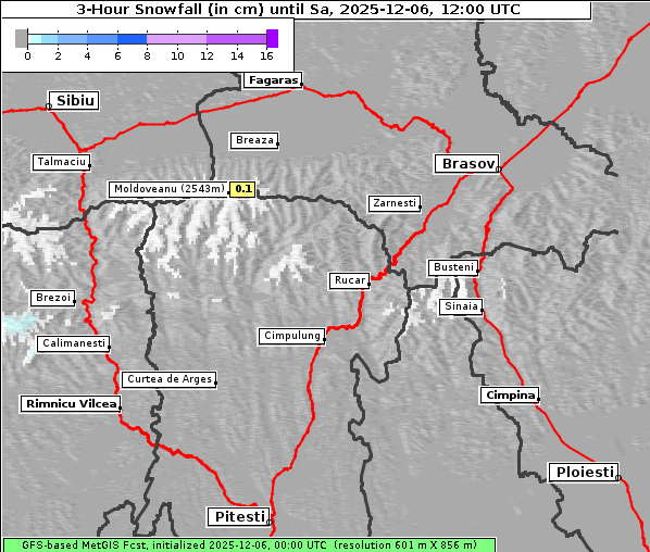 Neuschnee, 6. 12. 2025