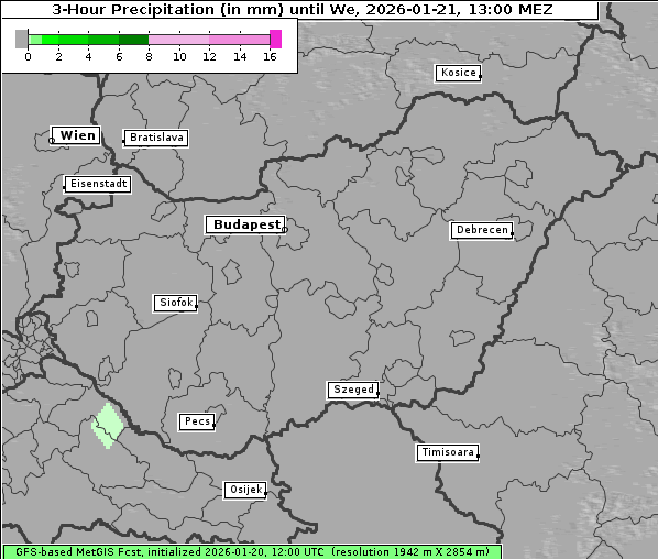 Niederschlag, 21. 1. 2026