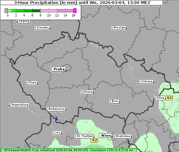 Niederschlag, 4. 3. 2026