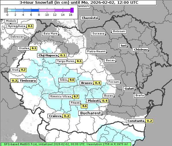 Neuschnee, 2. 2. 2026
