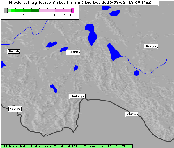 Niederschlag, 5. 3. 2026