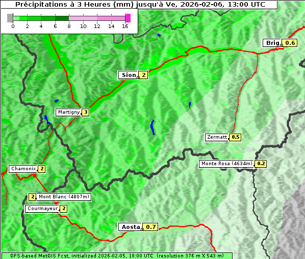 Niederschlag, 6. 2. 2026