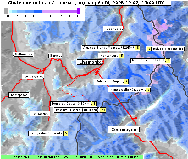 Neuschnee, 7. 12. 2025