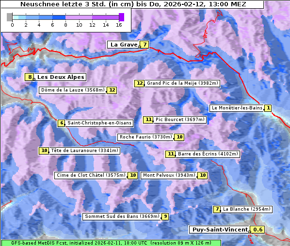 Neuschnee, 12. 2. 2026