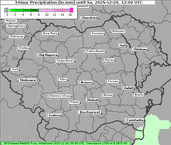 Niederschlag, 20. 12. 2025
