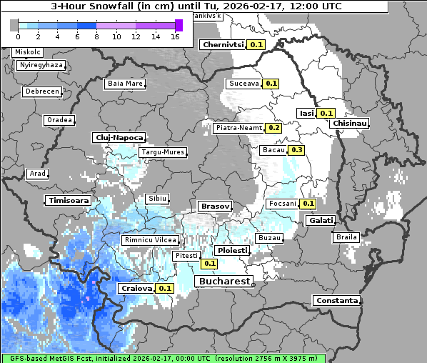 Neuschnee, 17. 2. 2026