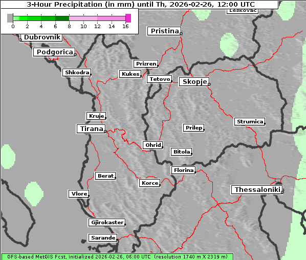 Niederschlag, 26. 2. 2026