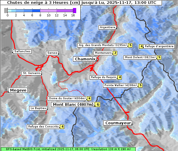 Neuschnee, 17. 11. 2025