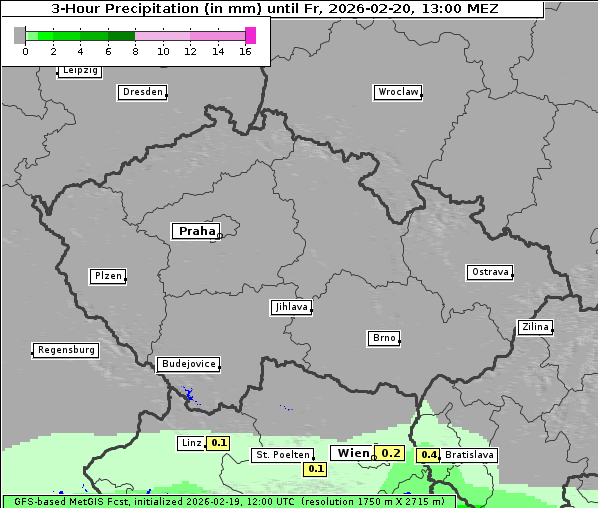Niederschlag, 20. 2. 2026
