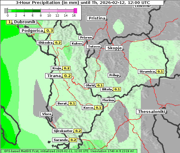 Niederschlag, 12. 2. 2026
