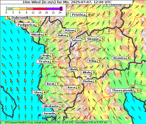 Wind, 7. 7. 2025