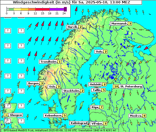 Wind, 10. 5. 2025