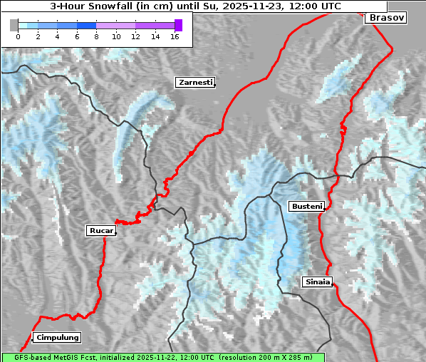 Neuschnee, 23. 11. 2025