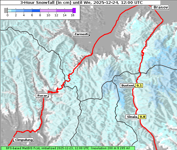 Neuschnee, 24. 12. 2025