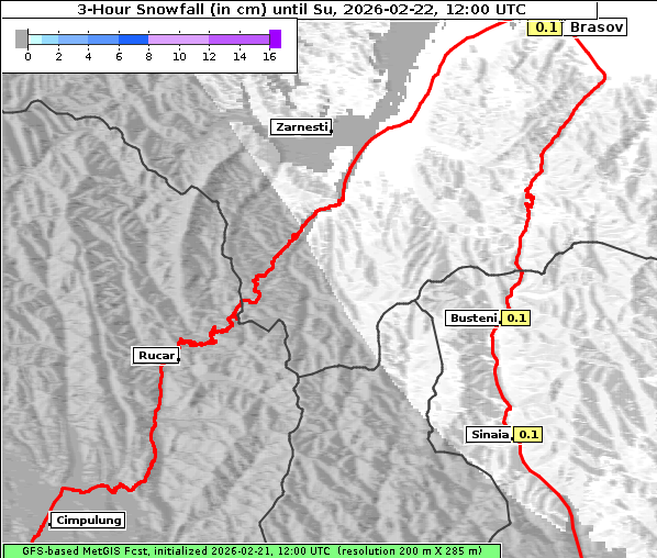 Neuschnee, 22. 2. 2026