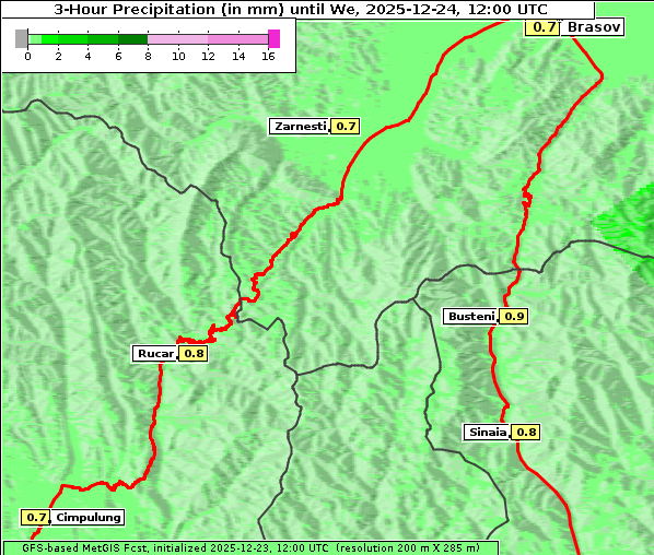 Niederschlag, 24. 12. 2025