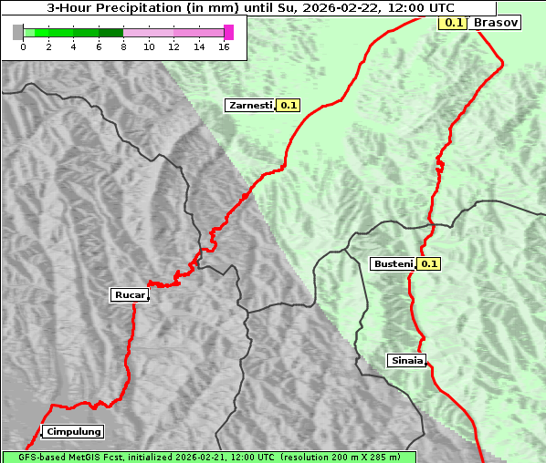 Niederschlag, 22. 2. 2026
