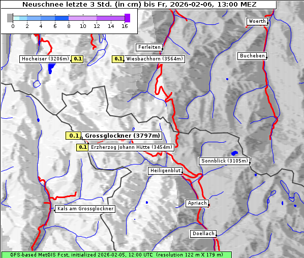 Neuschnee, 6. 2. 2026
