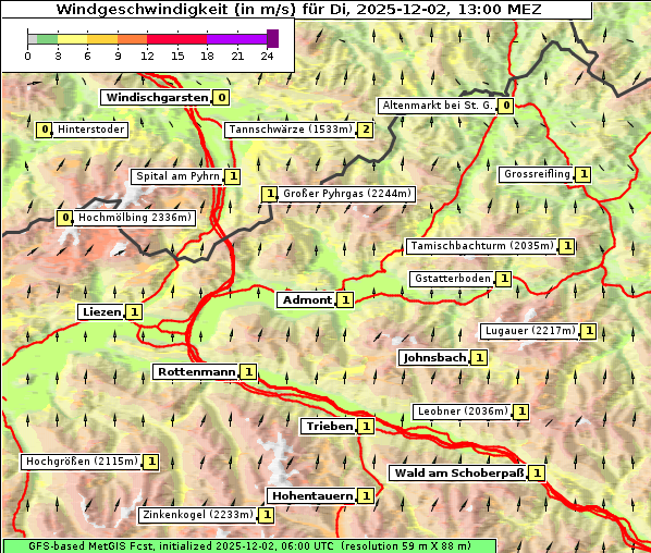 Wind, 2. 12. 2025