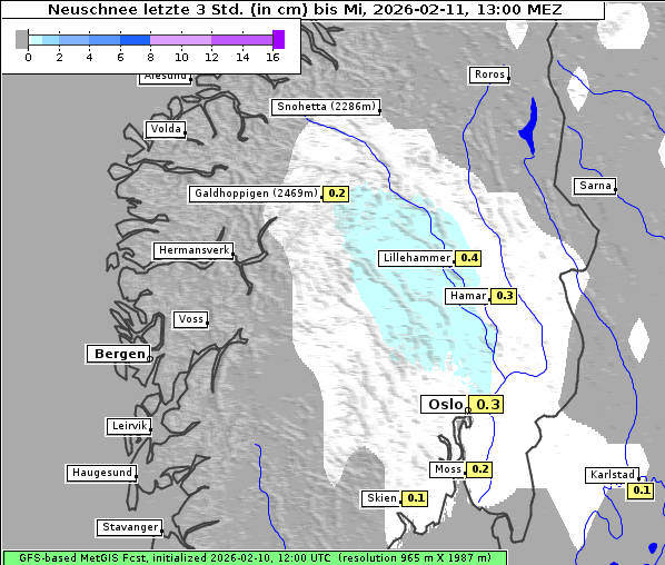 Neuschnee, 11. 2. 2026