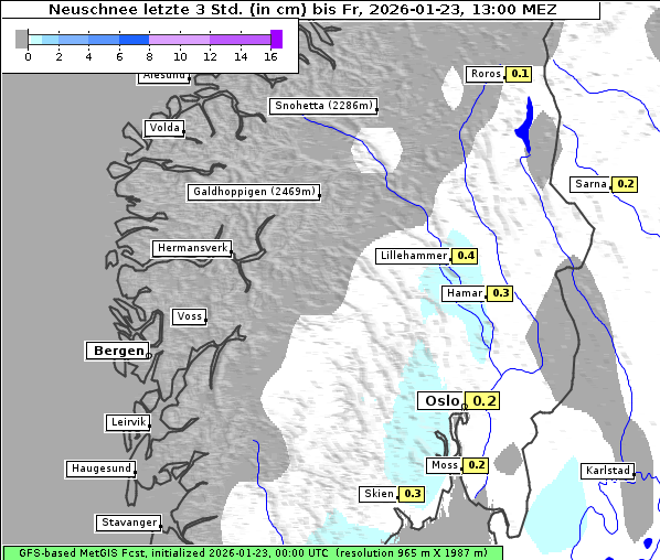 Neuschnee, 23. 1. 2026