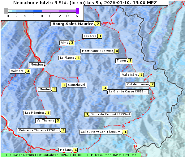 Neuschnee, 10. 1. 2026