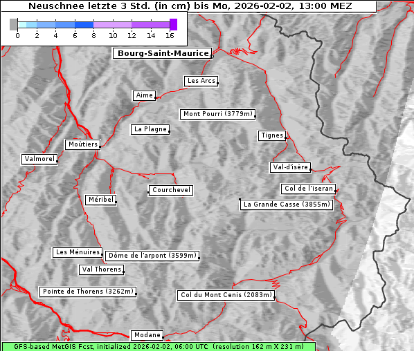 Neuschnee, 2. 2. 2026