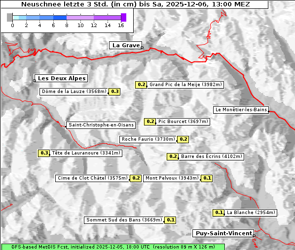 Neuschnee, 6. 12. 2025