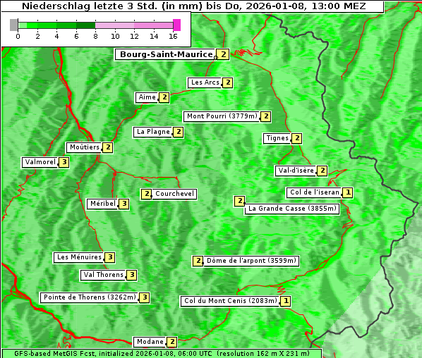 Niederschlag, 8. 1. 2026