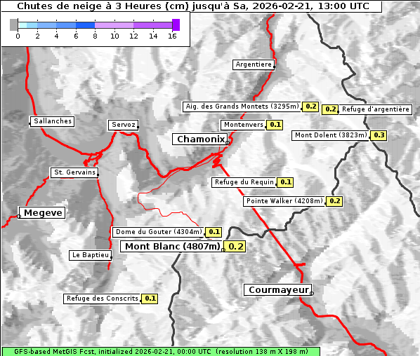 Neuschnee, 21. 2. 2026