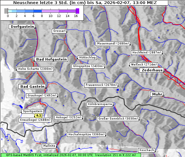 Neuschnee, 7. 2. 2026