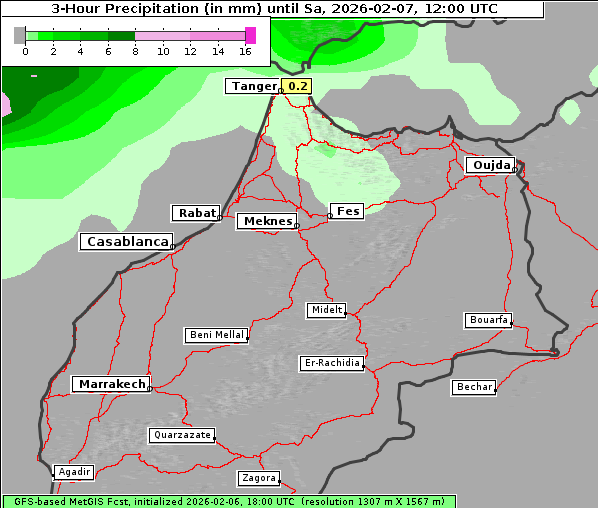 Niederschlag, 7. 2. 2026