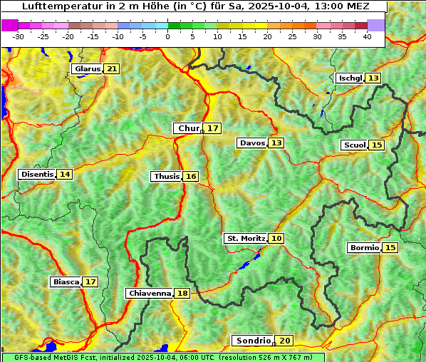 Temperatur, 4. 10. 2025