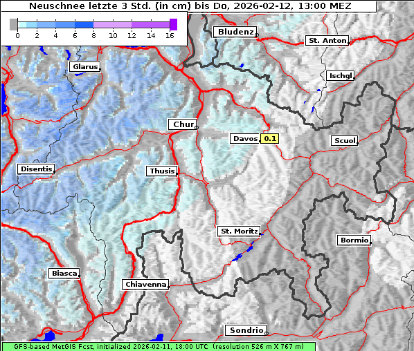 Neuschnee, 12. 2. 2026