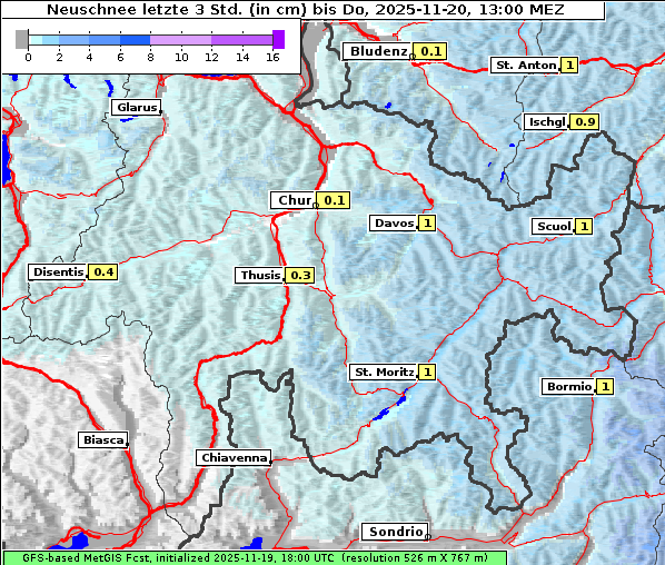 Neuschnee, 20. 11. 2025