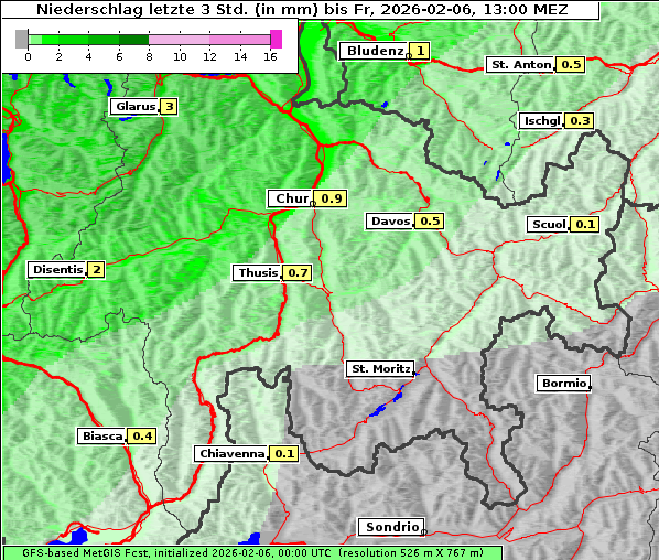 Niederschlag, 6. 2. 2026