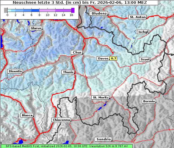 Neuschnee, 6. 2. 2026