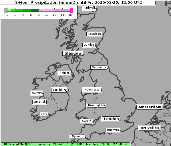 Niederschlag, 20. 3. 2026