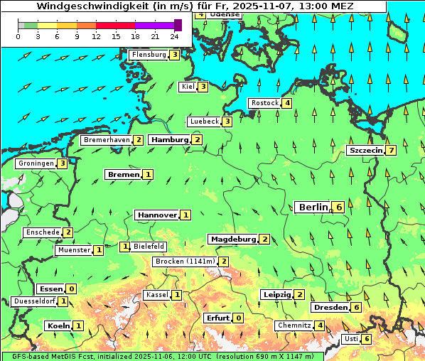 Wind, 7. 11. 2025