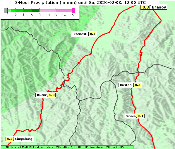 Niederschlag, 8. 2. 2026