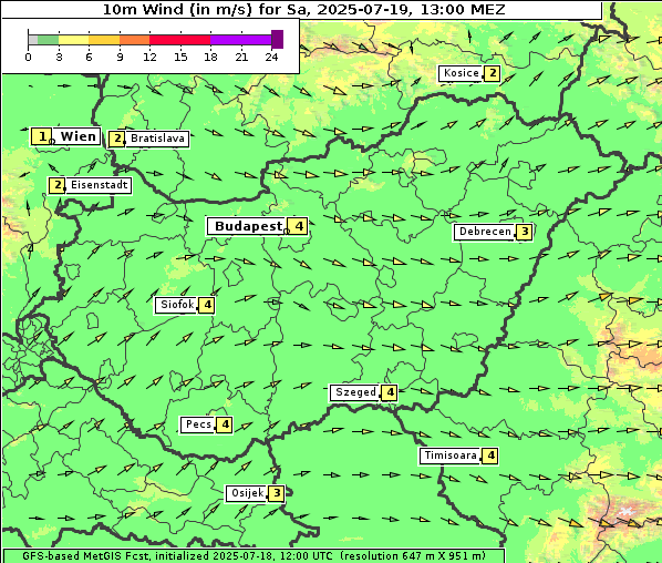 Wind, 19. 7. 2025