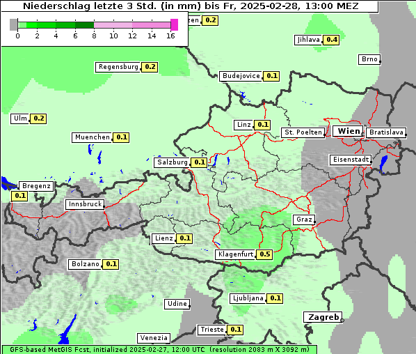 Niederschlag, 28. 2. 2025