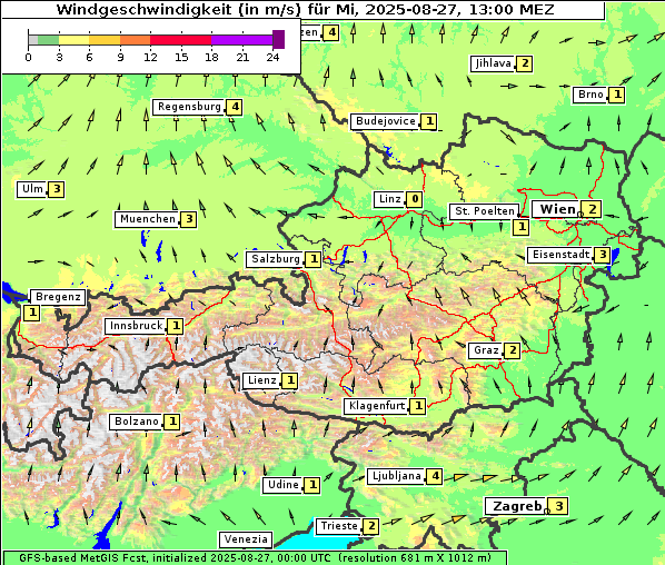 Wind, 27. 8. 2025