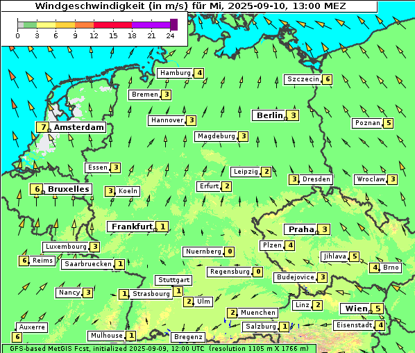 Wind, 10. 9. 2025